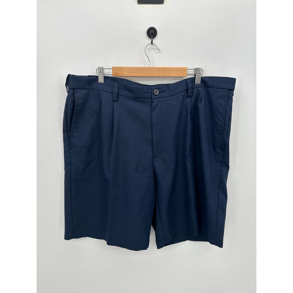 Cool 18 Pro Shorts Mens Size 42 Navy Blue Casual 9" Inseam Golf Everyday Stretch